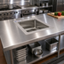 Thumbnail image #2 for Omcan USA Drop-In Single-Compartment Stainless Steel Sink with 3-1/2 Inch Drain Basket