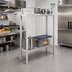 Thumbnail image #2 for Lifetime Tough Fully Assembled 2-Shelf Tubular Aluminum Dunnage Shelving Rack, 60 x 24 x 64 Inches