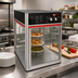Thumbnail image #2 for Hatco Flav-R-Savor FSD-2 Full-Service Countertop Hot Food Holding and Display Cabinet with 2 Doors and 3-Tier Rotating Circle Rack