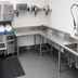 Thumbnail image #2 for Spec-Master Island Clean Dishtable, Right-to-Left Operation, 96 Inch Machine-to-Corner x 60 Inch Corner-to-End, 30 Inch Working Depth, 14 Gauge 304 Stainless Steel