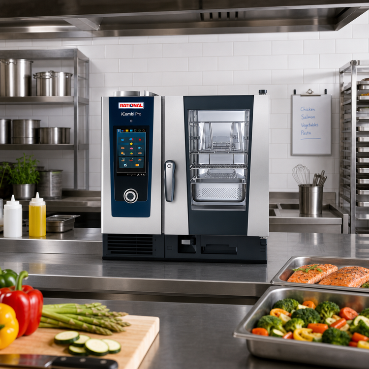Product image #2 for RATIONAL iCombi Pro 6-Half Size Countertop Electric Combi Oven, 480V, 3-Phase