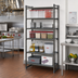 Thumbnail image #2 for Cambro Camshelving Basics Plus 5-Tier Stationary Polymer Shelving Starter Unit, 18