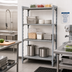 Thumbnail image #3 for Cambro Camshelving Premium 4-Tier Stationary Starter Unit, 18 x 30 x 64 Inches, 3 Vented + 1 Solid Shelves