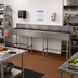 Thumbnail image #2 for Advance Tabco 100-Inch Wide Freestanding Multiwash Hand Wash Sink with 5 Faucets