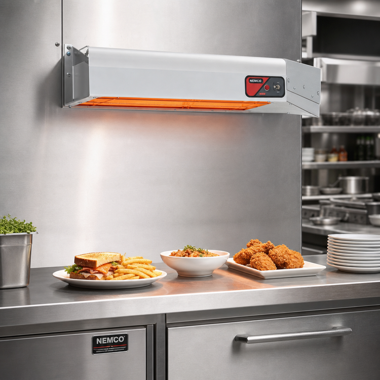 Product image #2 for Nemco Dual Infrared Strip Heater, 24 Inch, 240V, 1000W, Aluminum