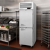 Thumbnail image #2 for Turbo Air PRO Series Reach-In Heated Holding Cabinet, 25 Cu. Ft., 2 Half Solid Hinged Doors, Stainless Steel