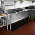 Thumbnail image #2 for CHOICE by Glastender Four-Compartment Underbar Sink Unit, 72-Inch Wide x 19-Inch Deep, Stainless Steel