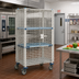 Thumbnail image #2 for MetroMax Q Mobile Wire Security Cage, 40-3/4 x 27-13/16 x 67-13/16 Inches