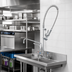 Thumbnail image #2 for UltraRinse 8-Inch Wall-Mount Pre-Rinse Mixing Faucet with 12-Inch Swing Nozzle
