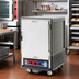 Thumbnail image #2 for Metro C5 3 Series Half-Height Mobile Combination Heated Holding and Proofing Cabinet, Gray, Solid Door, 17 Pan Capacity