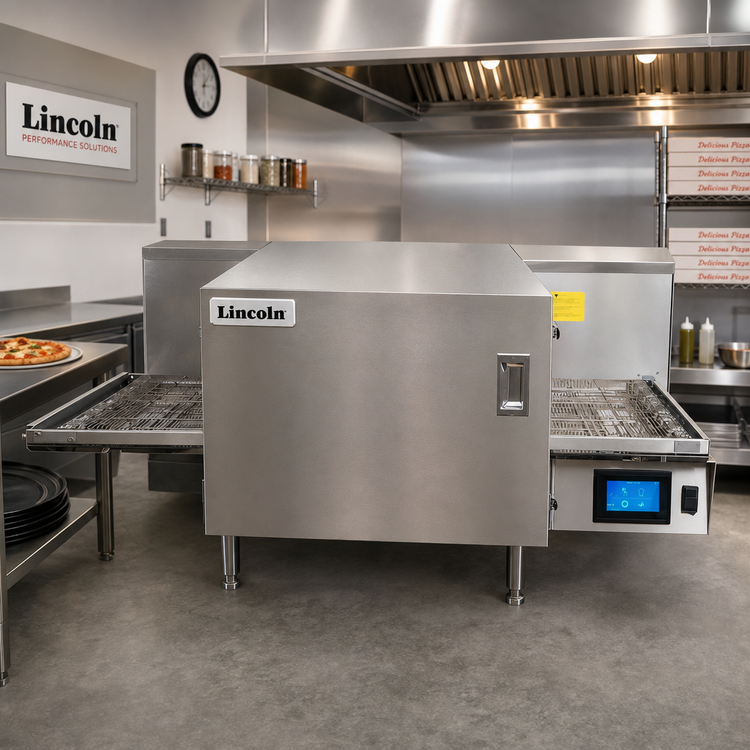 Product image #2 for Lincoln Aperion 24 Series Floor Model Natural Gas Impinger Conveyor Oven, 16 x 48-Inch Conveyor, 24-Inch Baking Chamber