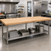 Thumbnail image #2 for John Boos SC137-O Edge Grain Flat Top Wood Work Table Top, 108 x 60 x 1-3/4 Inch, Northern Hard Rock Maple