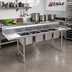 Thumbnail image #2 for Eagle Group 314 Series Four-Compartment 304 Stainless Steel Sink with Dual 18-Inch Drainboards