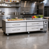 Thumbnail image #2 for Kool-It Signature 96-Inch 4-Drawer Refrigerated Chef Base Refrigerator with Stainless Steel Top