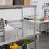 Thumbnail image #2 for Metro Super Adjustable Super Erecta 24 Inch W x 21 Inch D Wire Shelf, Stainless Steel Finish