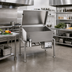 Thumbnail image #2 for Legion Combi-Pan CSG41-5 Insulated Gas Tilting Skillet, 22.3 Gallon, Open Frame Floor Model, 132,000 BTU