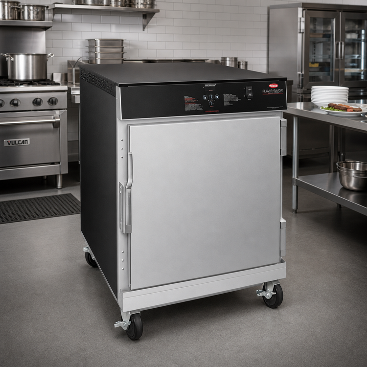 Product image #2 for Hatco Flav-R-Savor® Mobile Heated Holding Cabinet, 1 Door, 5-Pan Capacity