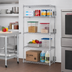 Thumbnail image #2 for Eagle Group 4-Tier Add-On Wire Shelving Unit, 30 x 18 x 63 Inches, Chrome-Plated