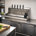 Thumbnail image #2 for Perlick 4076DN5 5-Faucet Bottom-Exit Glycol-Cooled Wall-Mount Modular Draft Beer Dispensing Tower