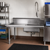Thumbnail image #2 for John Boos 36-Inch Pro-Bowl Soiled Straight Stainless Steel Dishtable with 20