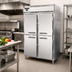 Thumbnail image #2 for Continental Refrigerator Designer Line DL2W-SS-HD Two-Section Heated Holding Cabinet