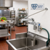 Thumbnail image #2 for T&S Brass B-2345 Wall-Mount Service Sink / Mop Sink Faucet with Pail Hook and Garden Hose Outlet