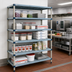 Thumbnail image #2 for MetroMax Q 5-Shelf Starter Polymer Shelving Unit, 60