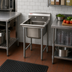 Thumbnail image #2 for Eagle Group 314 Series One-Compartment Stainless Steel Sink with 24 x 24 x 13-1/2 Inch Bowl