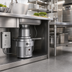 Thumbnail image #2 for InSinkErator SS-1000 Trough Mount Complete Food Waste Disposer Package with CC-101 Control Center, 10 HP