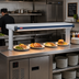 Thumbnail image #2 for Hatco Glo-Ray Designer Dual Strip Heater with Lights, 69-1/2-Inch Wide, Aluminum, 2620 Watts