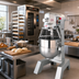 Thumbnail image #2 for BakeryXpress 40 Qt Gear-Driven Countertop Planetary Mixer