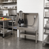 Thumbnail image #2 for Advance Tabco Prestige Signature Series Stainless Steel Blender Shelf, 30-Inch x 10-Inch, with 15A-120V Duplex Outlet