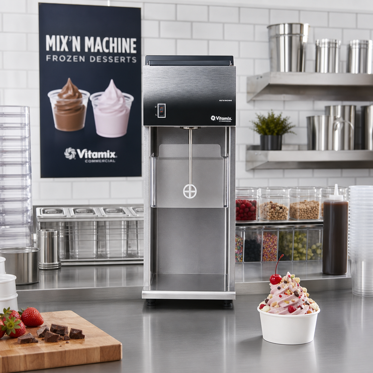 Product image #3 for Vitamix Mix'n Machine Countertop Single Spindle Frozen Dessert Machine