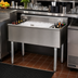Thumbnail image #2 for Eagle Group 1800 Series 36-Inch x 20-Inch Underbar Cocktail Unit with 12-Inch Deep Insulated Ice Bin and 8 Bottle Wells