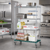 Thumbnail image #2 for Eagle QuadTruss Mobile 4-Tier Wire Shelving Starter Unit with Dunnage Shelf, 48 x 24 x 79 Inches, Zinc Finish