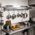 Thumbnail image #2 for John Boos Stallion 36-Inch Wall-Mounted Stainless Steel Pot Rack Shelf