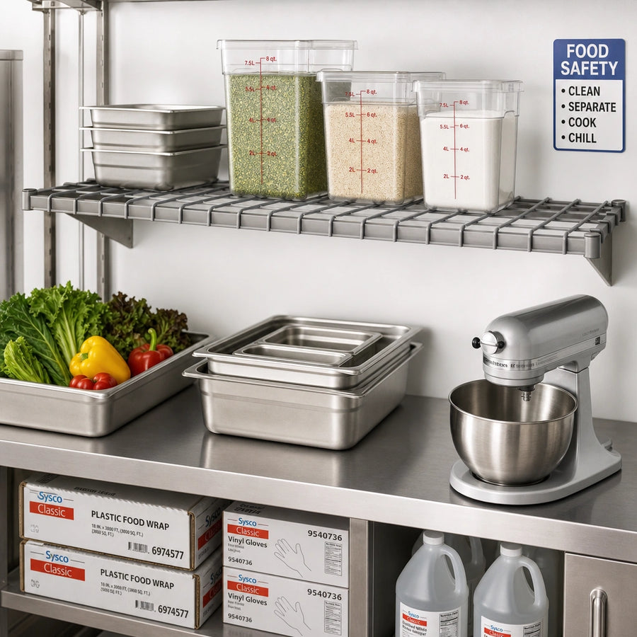 Commercial Kitchen Production Set