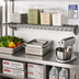 Thumbnail image #2 for Metro Super Erecta 48 Inch W x 18 Inch D Wire Deck Dunnage Shelf, Gray Epoxy-Coated with Microban