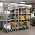 Thumbnail image #2 for Master Trak Overhead Track Stationary End/Intermediate Unit Kit with 74-Inch Posts