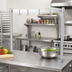 Thumbnail image #2 for 48-Inch Table-Mounted Pot Rack Add-On Bar