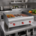 Thumbnail image #2 for Lang LG Series 72-Inch Gas Countertop Griddle with 30-Inch Deep Chrome Plate and Electric Snap-Action Thermostats