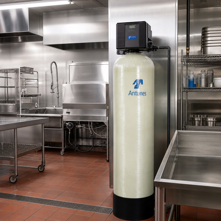 Product image #2 for Commercial Point-Of-Entry Water Softener System, 12 Inch Wide x 60 Inch High, 60,000 Grain Capacity