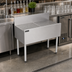 Thumbnail image #3 for Perlick Top Shelf 36-Inch Freestanding Underbar Stainless Steel Drainboard with 6-Inch Backsplash