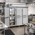 Thumbnail image #2 for Continental Refrigerator DL3W-SS-PT-HD Designer Line Three-Section Pass-Thru Heated Cabinet