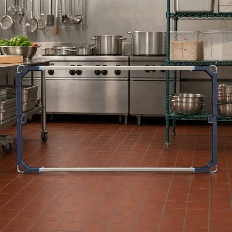 Product image #2 for MetroMax i 60"W x 24"D Open Four-Sided Storage Level Frame