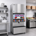 Thumbnail image #3 for Hoshizaki KMD-505MRJZ 30 Inch Wide Remote Air-Cooled Modular Crescent Cube Ice Maker, 560 lb/Day