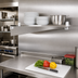 Thumbnail image #2 for Eagle Group 24-Inch Stainless Steel Double Knob Shelf Bracket for Cantilevered Shelving Systems