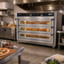 Thumbnail image #2 for Jet-Air Triple-Deck Electric Pizza Deck Oven with Full-View Glass Doors