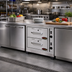 Thumbnail image #2 for RedHots Built-In Narrow 2-Drawer Stainless Steel Warming Drawer, 240V