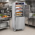 Thumbnail image #3 for FWE Clymate IQ Controlled Venting Humidified Heated Holding Cabinet, Mobile, 12 Full-Size Sheet Pan Capacity, Dutch Doors